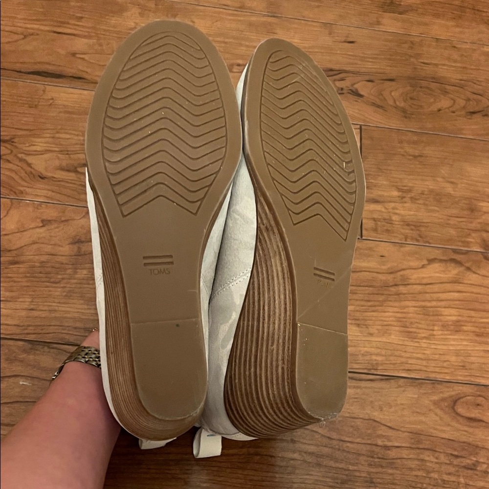 Toms White Patterned Ankle Booties - image 4